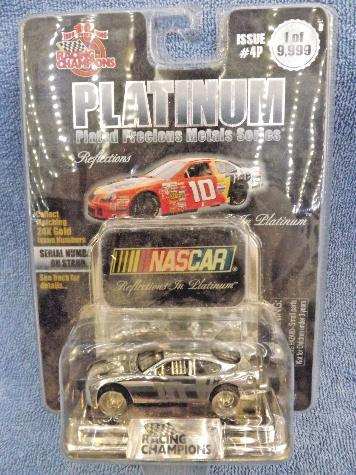 NASCAR Racing Champions 24k Gold Plated Precious Metals Series 1 of 4 999 for sale online 