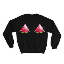 Watermelon Boobs : Gift Sweatshirt Funny Tropical For Her Breasts - $32.95