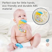 Cell Phone Toy with Removable Teether  -  Electronic Learning Toy for Toddlers image 4