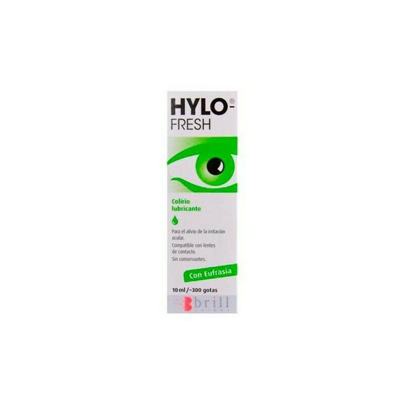 Hylo Fresh Eye Drops 10ml X 3 Pack 30ml irritation and redness contact