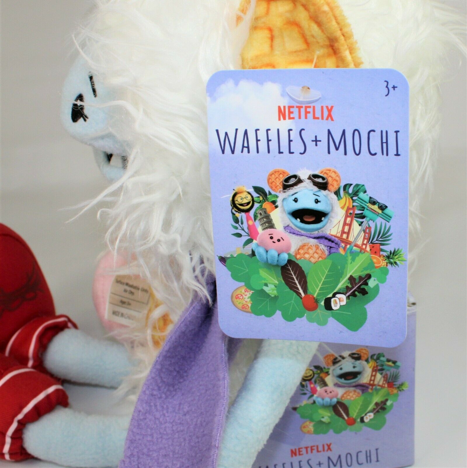 Waffles and Mochi 17 inch Plush Yeti Other