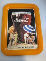 Coca-Cola 1992 Thirst Ask Nothing More TV Tray - $14.85