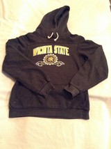 Size youth medium NCAA Wichita State Shockers hoodie jacket KA Inc. black - $20.99