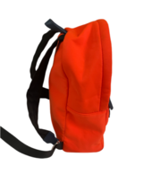 Rare Orange Nylon Fendi Fresh Pineapple Mini Backpack Bag Purse Made in Italy image 2