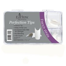 EZFlow Perfection ll Tips - French White 100ct