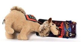 1 Count Bow Wow Pet Cuddle Camel Squeaky Toss Fetch Play Plush Toy For Dogs