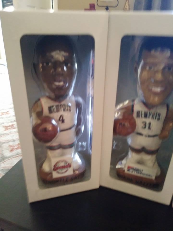 4 memphis grizzlies vintage bobbleheads brand new Bobble Heads