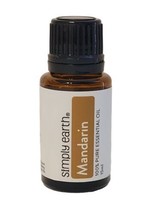 Simply Earth MANDARIN 100% Pure Essential Oil New Sealed Amber 15 ml Bottle - $13.99