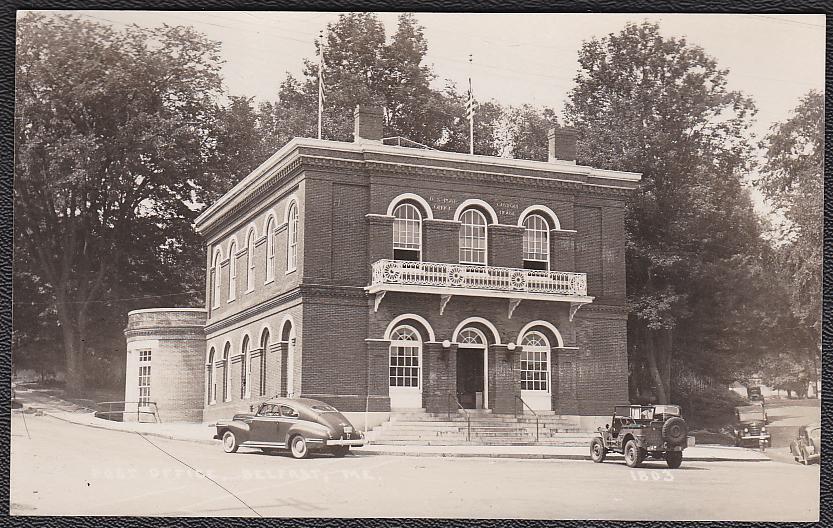 Belfast, Maine RPPC ca 1930s Post Office and 50 similar items