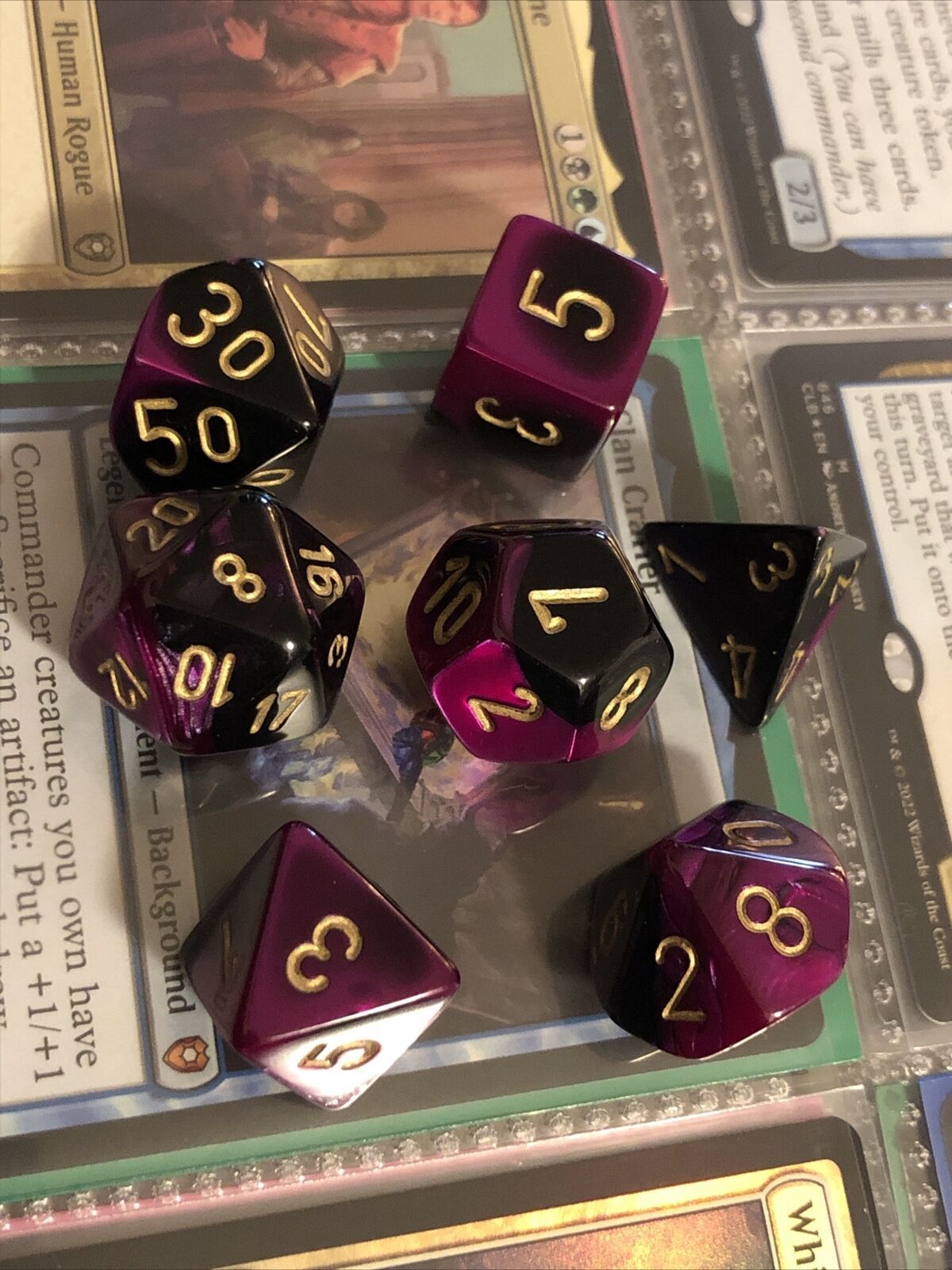 Eldritch Dimensions 7 Dice Set Polyhedral RPG DnD Dungeons Dragons d20