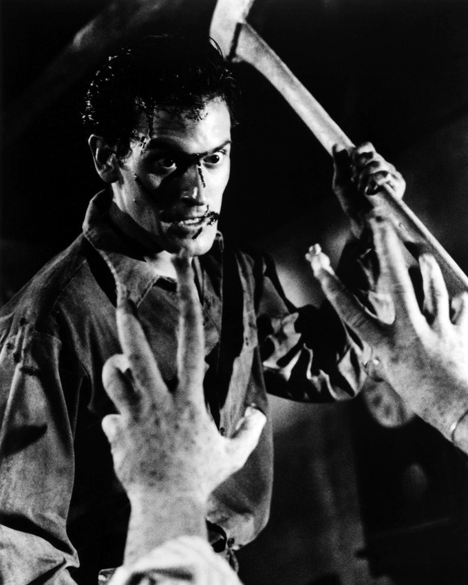 Bruce Campbell 8x10 Photo as Ashley 'Ash' J. Williams in Evil Dead II