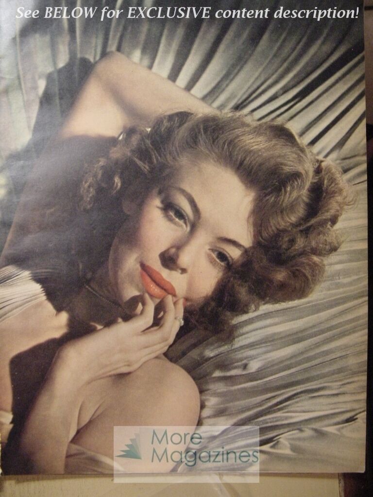 RARE Esquire 1943 Article Art Photographs MAXIM KOPF DELMA BYRON WWII