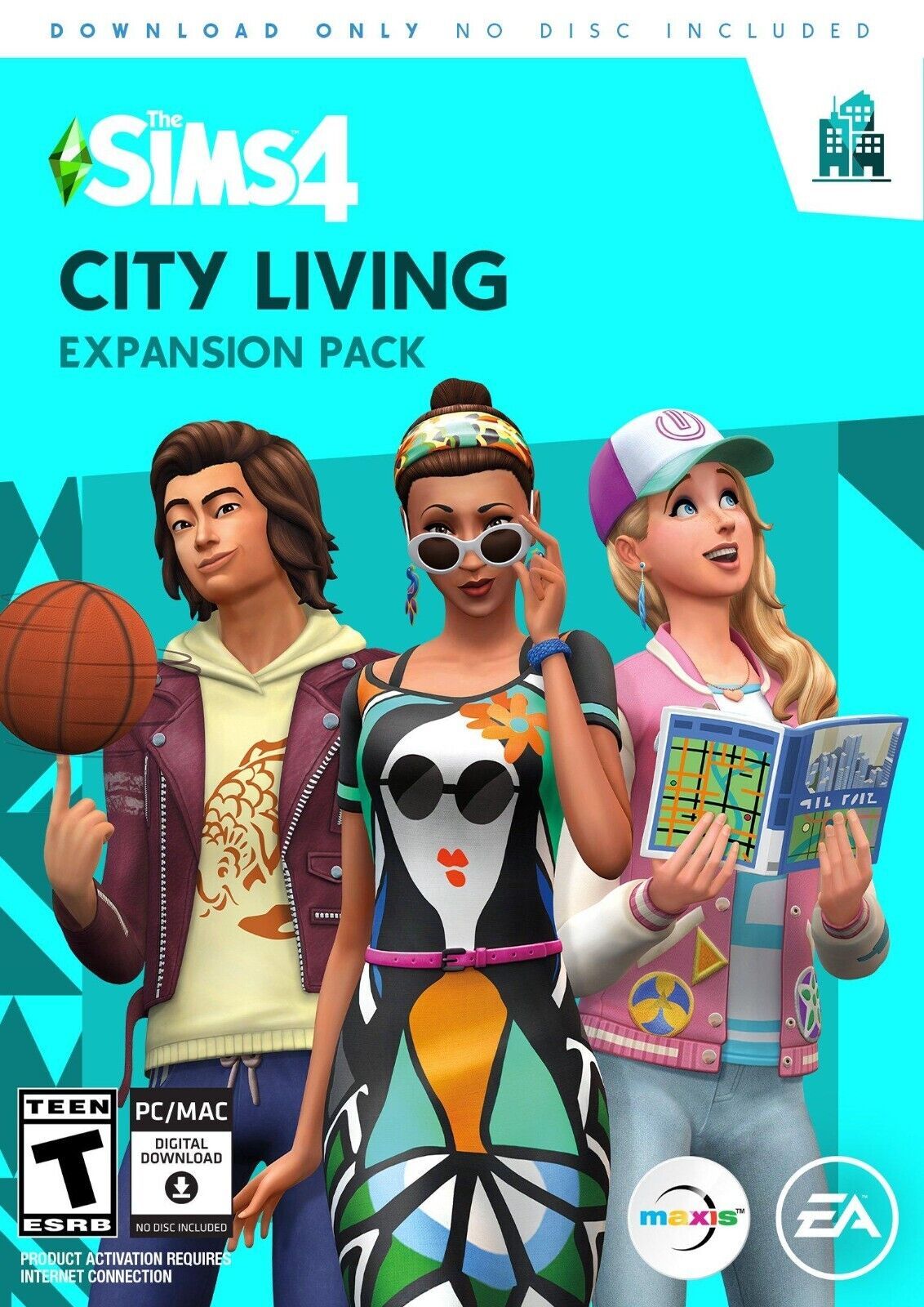 The Sims 4: City Living Expansion Pack - Windows PC & Mac - Brand NEW