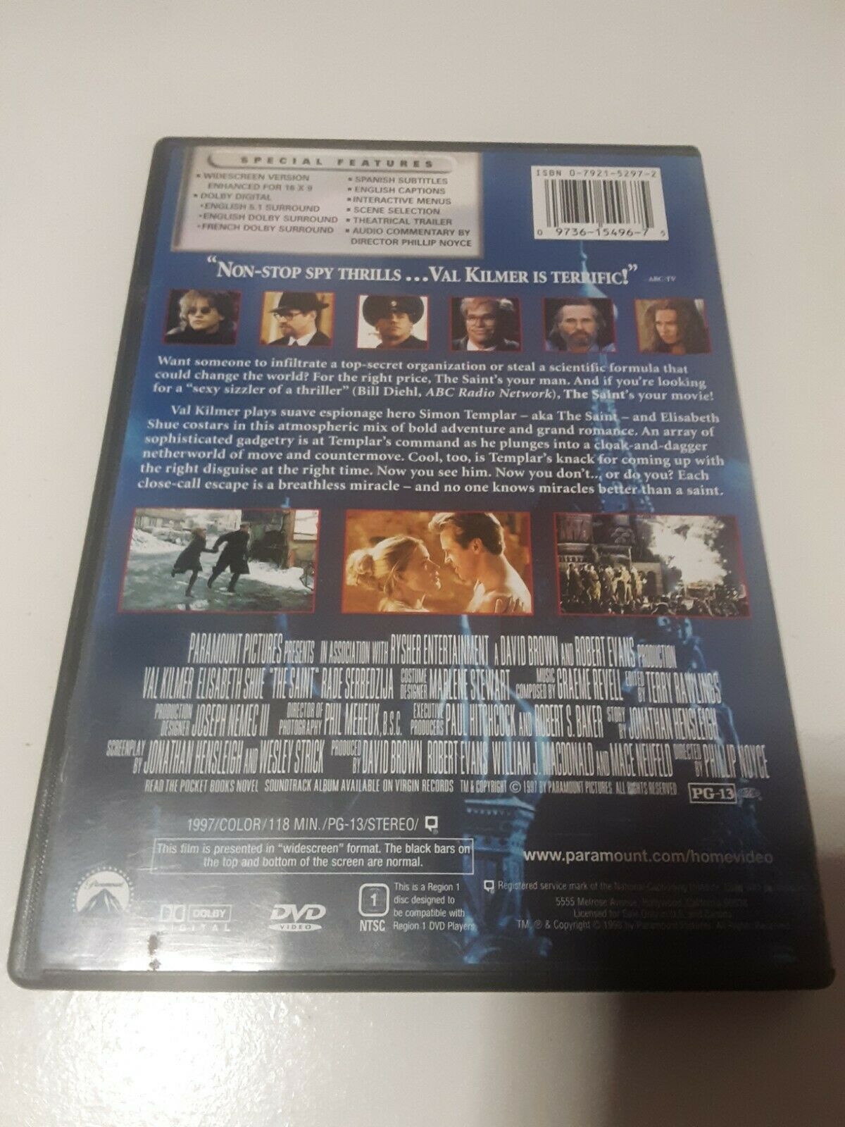 The Saint DVD Val Kilmer - DVDs & Blu-ray Discs