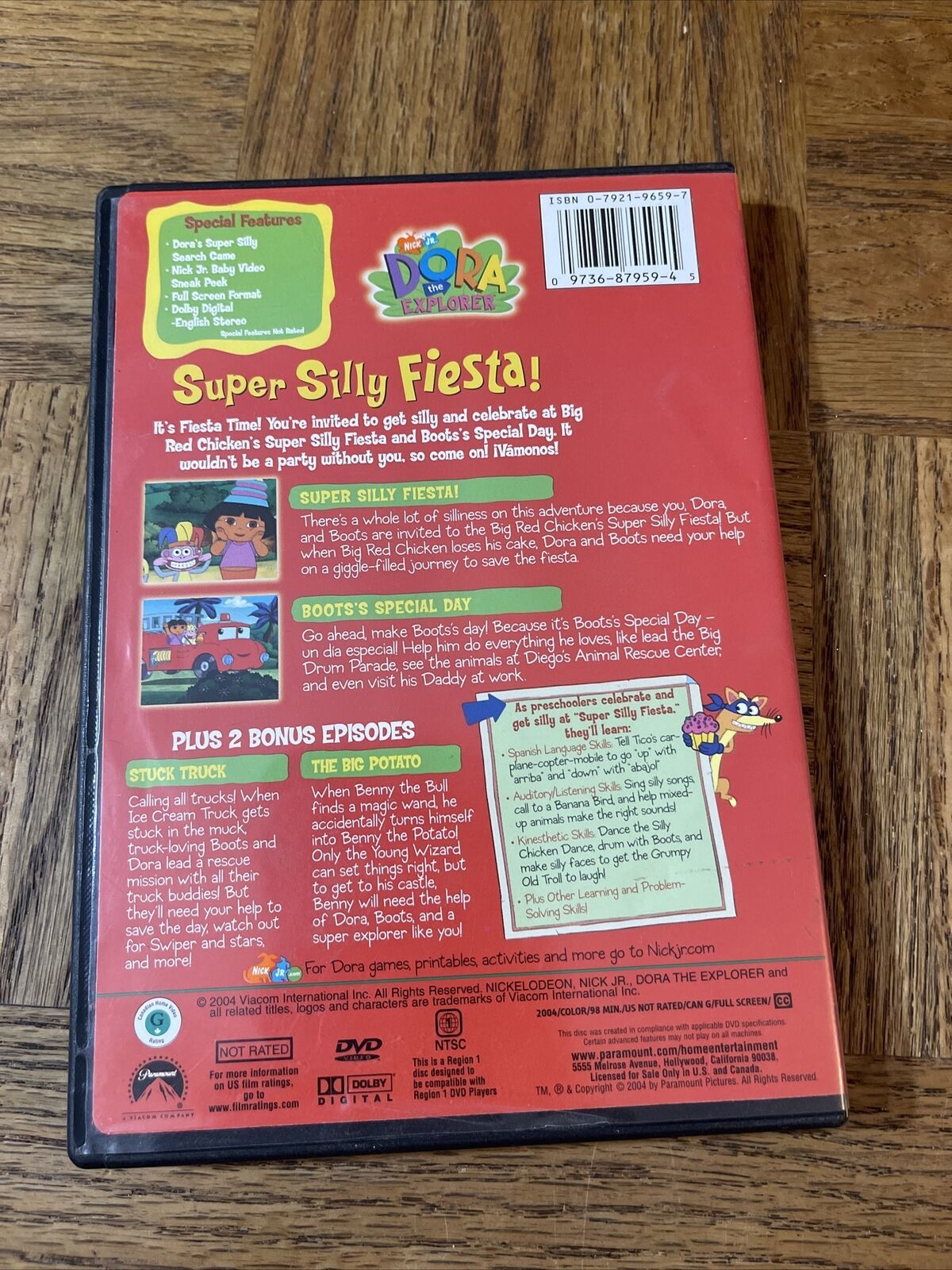 Dora The Explorer Super Silly Fiesta DVD - DVDs & Blu-ray Discs