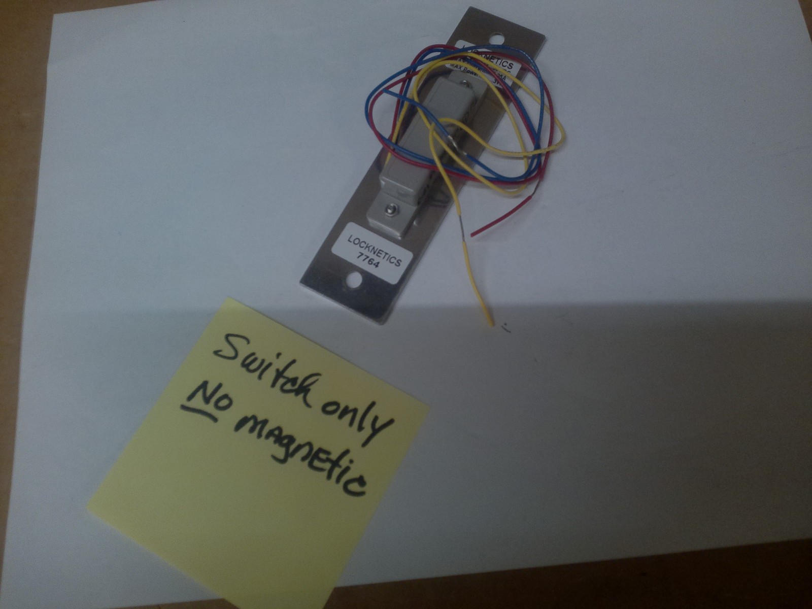 (1) NEW 7764 DOOR POSITION SWITCH / CONCEALED FLUSH