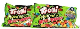 2 Bags Trolli 14 Oz Sour Brite Weirdly Awesome Jelly Beans 110 Calories BB 7/21