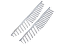 High Quality Pro Crescent Combs for Dog Grooming Aluminum Ergonomic Thic... - $99.89