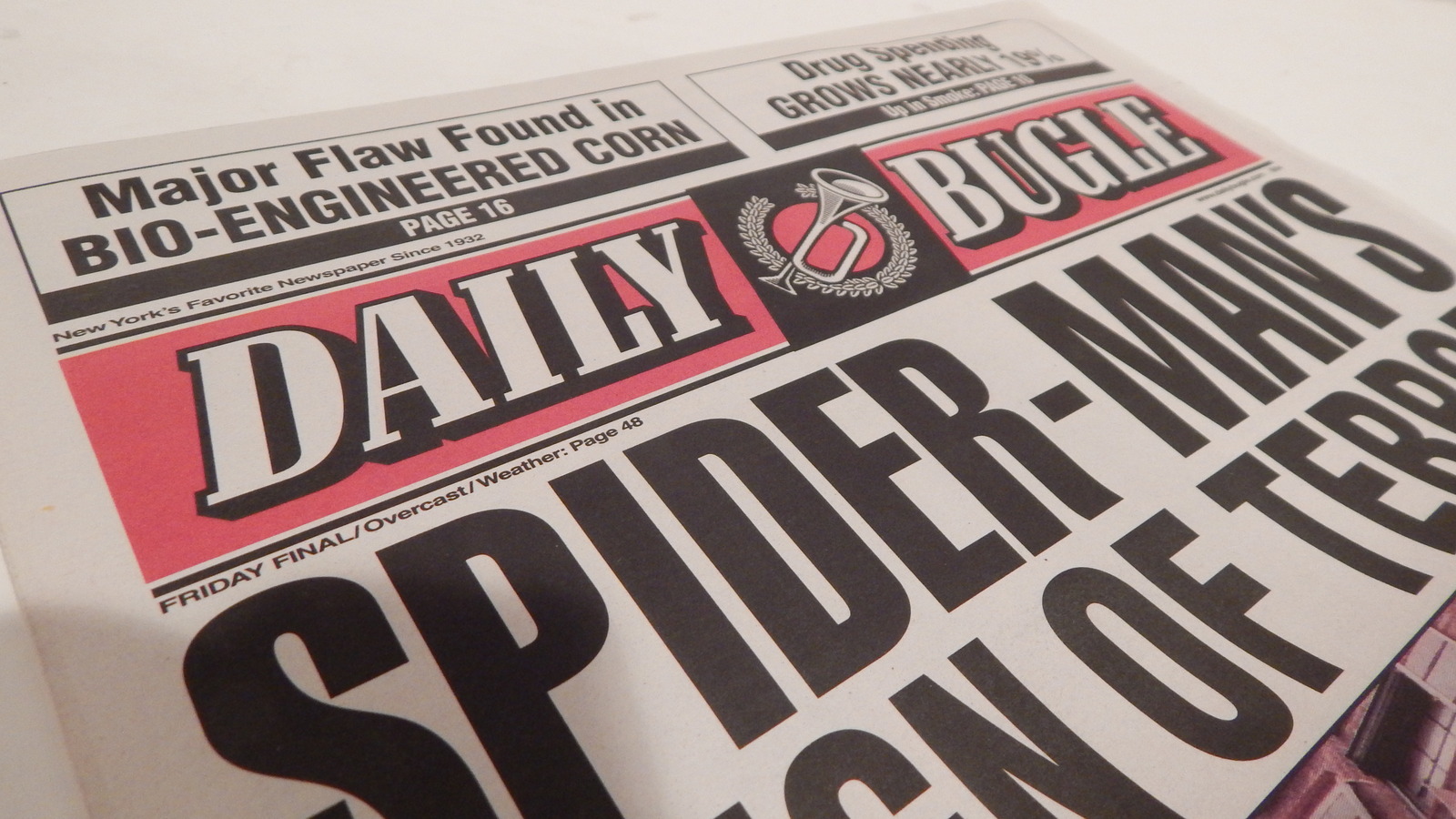 Газеты daily bugle в spider man ps4 список