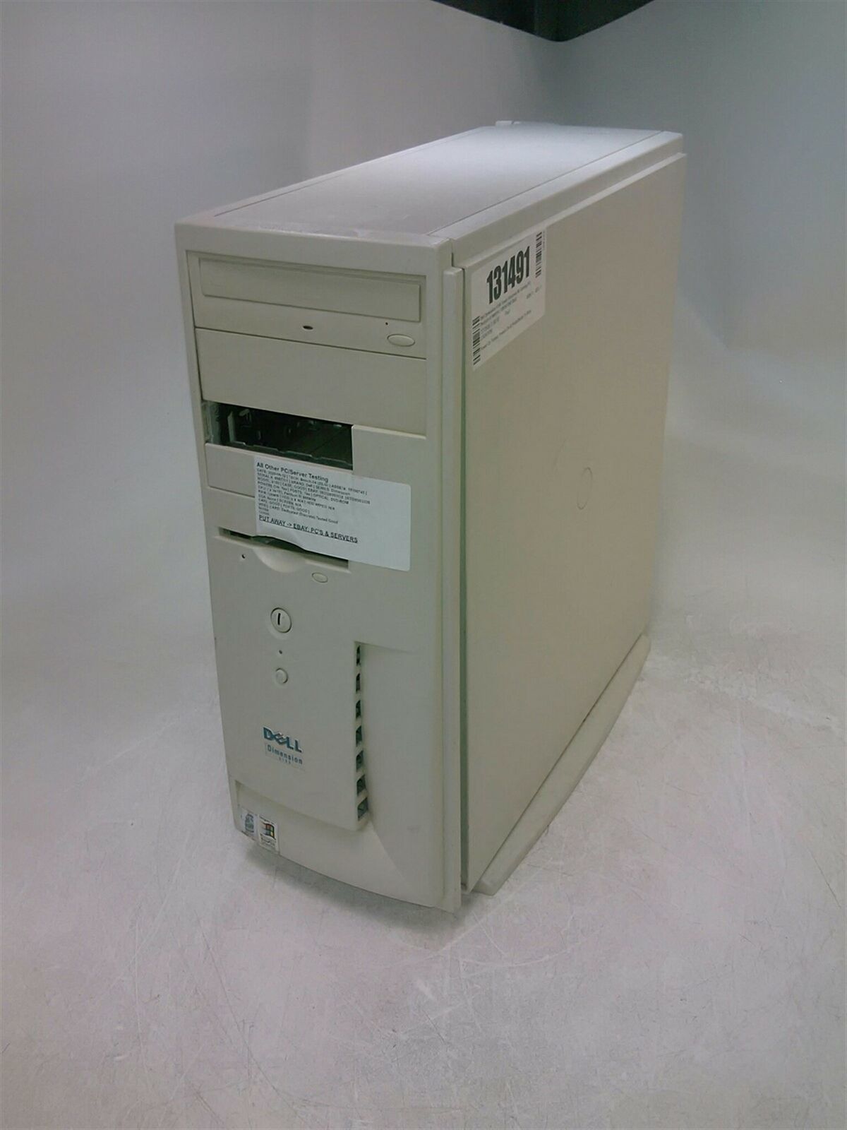 Dell Dimension 4100 Tower Windows 98 Gaming PC Pentium III 866MHz 128MB