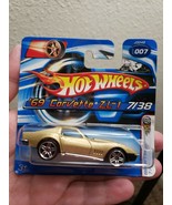 Hot Wheels &#39;69 Corvette ZL-1 7/38 2006 First Editions in gold - $20.00