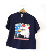 Vintage Kids United We Stand Bald Eagle T Shirt Youth XL - $17.42