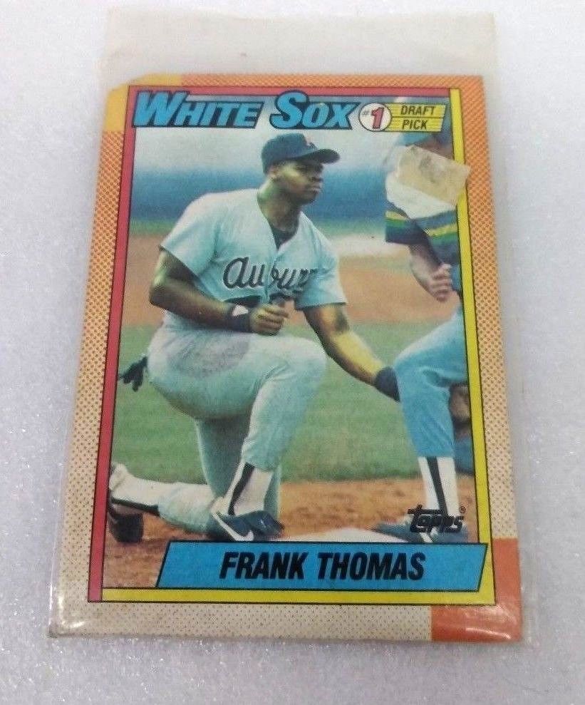 1990 Topps Frank Thomas 414 Baseball Card Baseball Cards