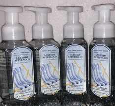 X 4 Lakeside Afternoon Gentle Foaming Hand Soap Bath &amp; Body Works 8.75 f... - $27.52