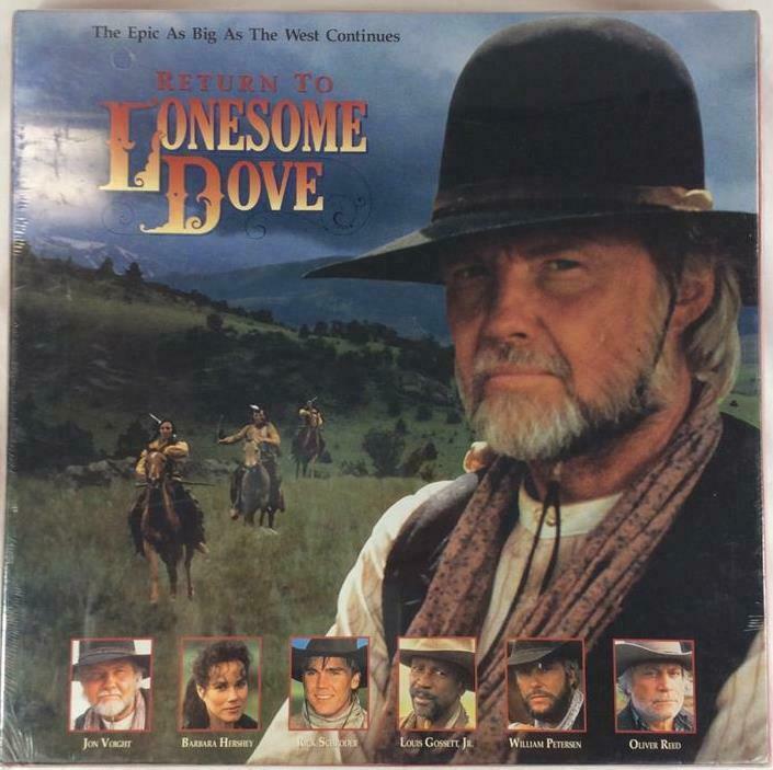 Return To Lonesome Dove 3-Disc Laserdisc Box Set 1993 Jon Voight ...