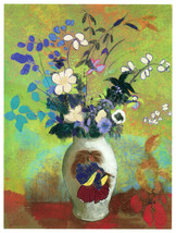 11x14&quot;Decoration Poster.Interior room design art.Flower vase painting.6647 - $12.87