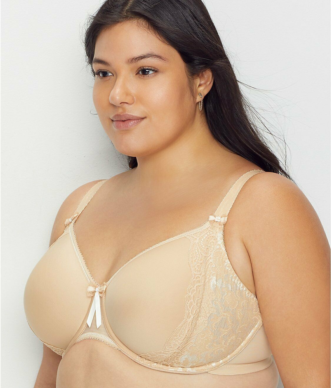 Elomi Nude Plus Size Amelia Band Less Spacer Molded Bra Us 34l Uk 34hh Nwot Bras And Bra Sets