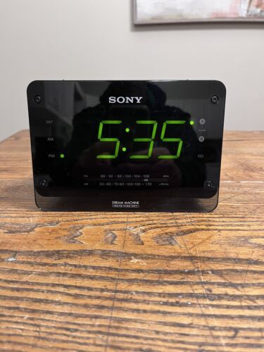 How To Set Time On Sony Dream Machine Icf C414 Sony Dream Machine ICF-C414 Clock Radio FM/AM Dual Alarm Auto Time Set