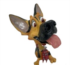 German Shepherd Figurine Little Paws Dog Sculpted Pet 314-LP-SAS 5.5 in High