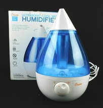 Crane Drop Ultrasonic Cool Mist Humidifier EE-5301 1 Gallon Tank White Blue - $24.99