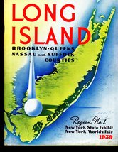 1939 NEW YORK WORLD&#39;S FAIR - LONG ISLAND - 80 PAGE BOOKLET - $20.00