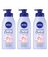 (3 Pack) New NIVEA Oil Infused Body Lotion Orchid and Argan Oil, 16.9 Fl... - $37.99