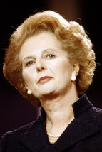 Margaret Thatcher head Shot The Iron Lady classic pose 18x24 Poster - $23.99
