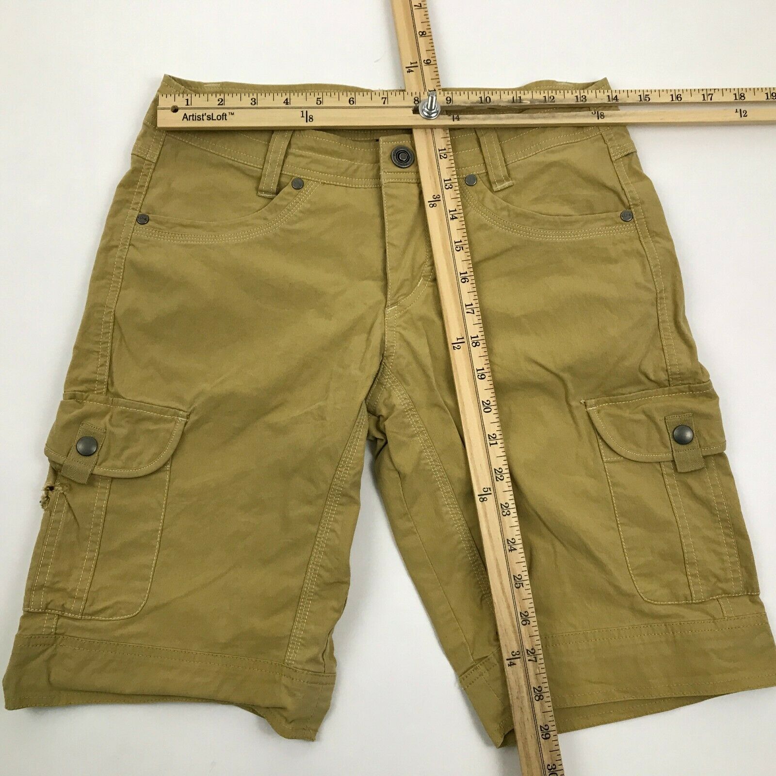 KUHL Women's Cargo Shorts Size 4 Roll Bermuda Walking Hiking Short ...