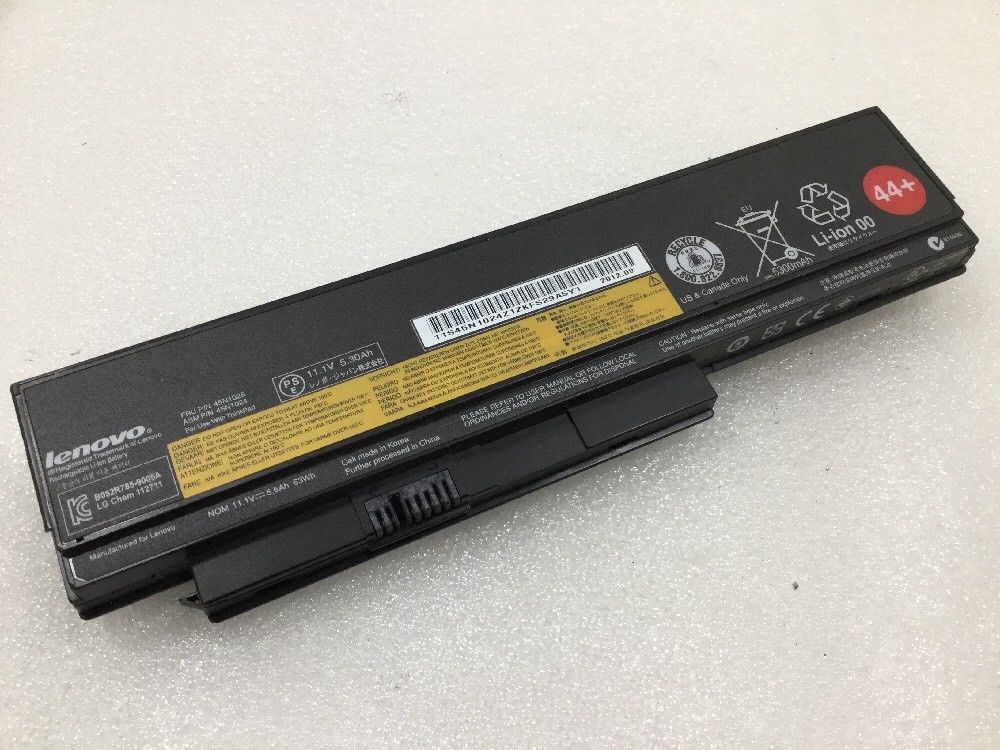 Genuine 63Wh 11.1V Battery 45N1025 45N1024 For Lenovo Thinkpad X230
