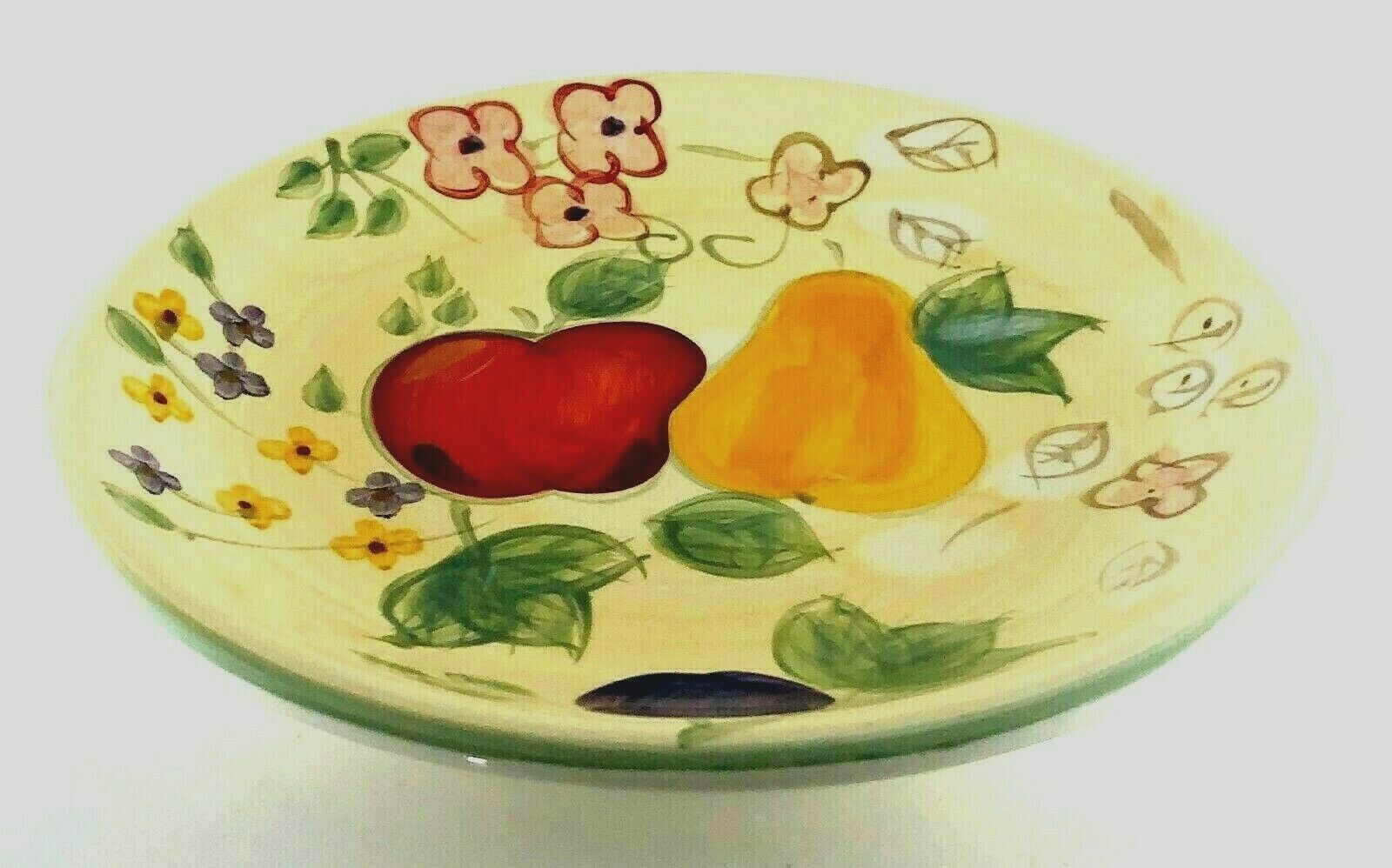 Gibson Designs "FRUIT GROVE" HandPainted Dinnerware Collection Apple