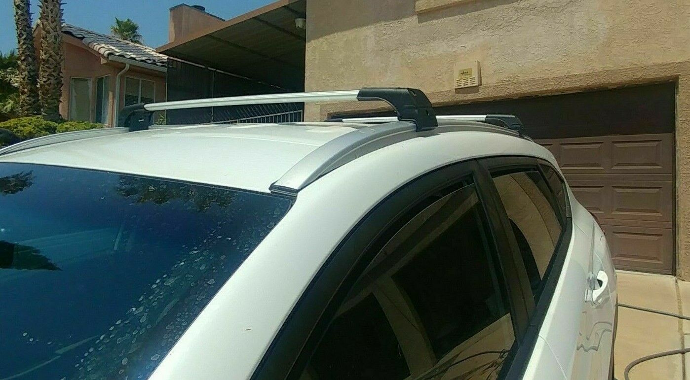 Black Roof Rack Cross Bars For Lexus UX 2021 Racks