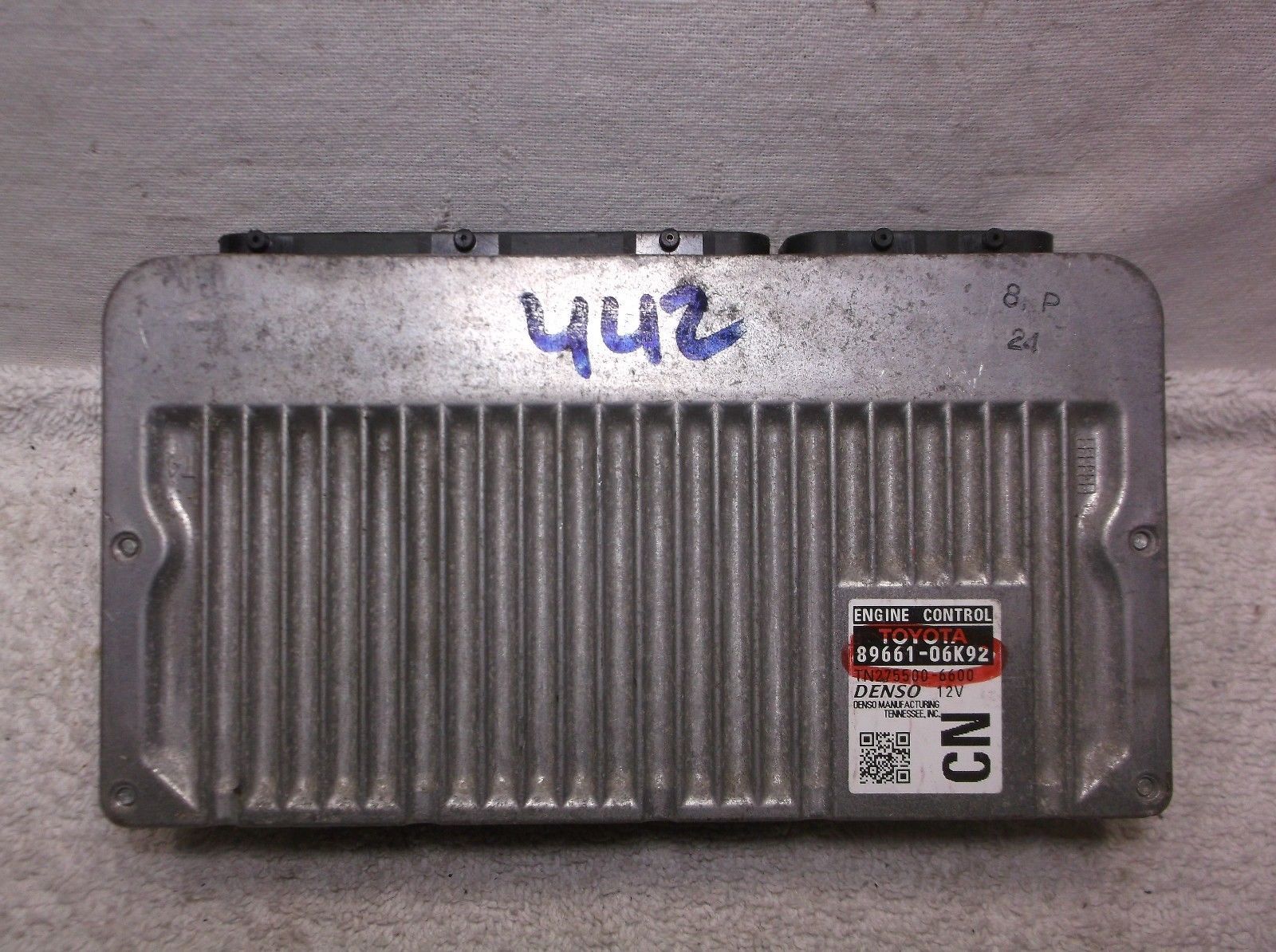 1213 TOYOTA CAMRY 2.5L ENGINE CONTROL