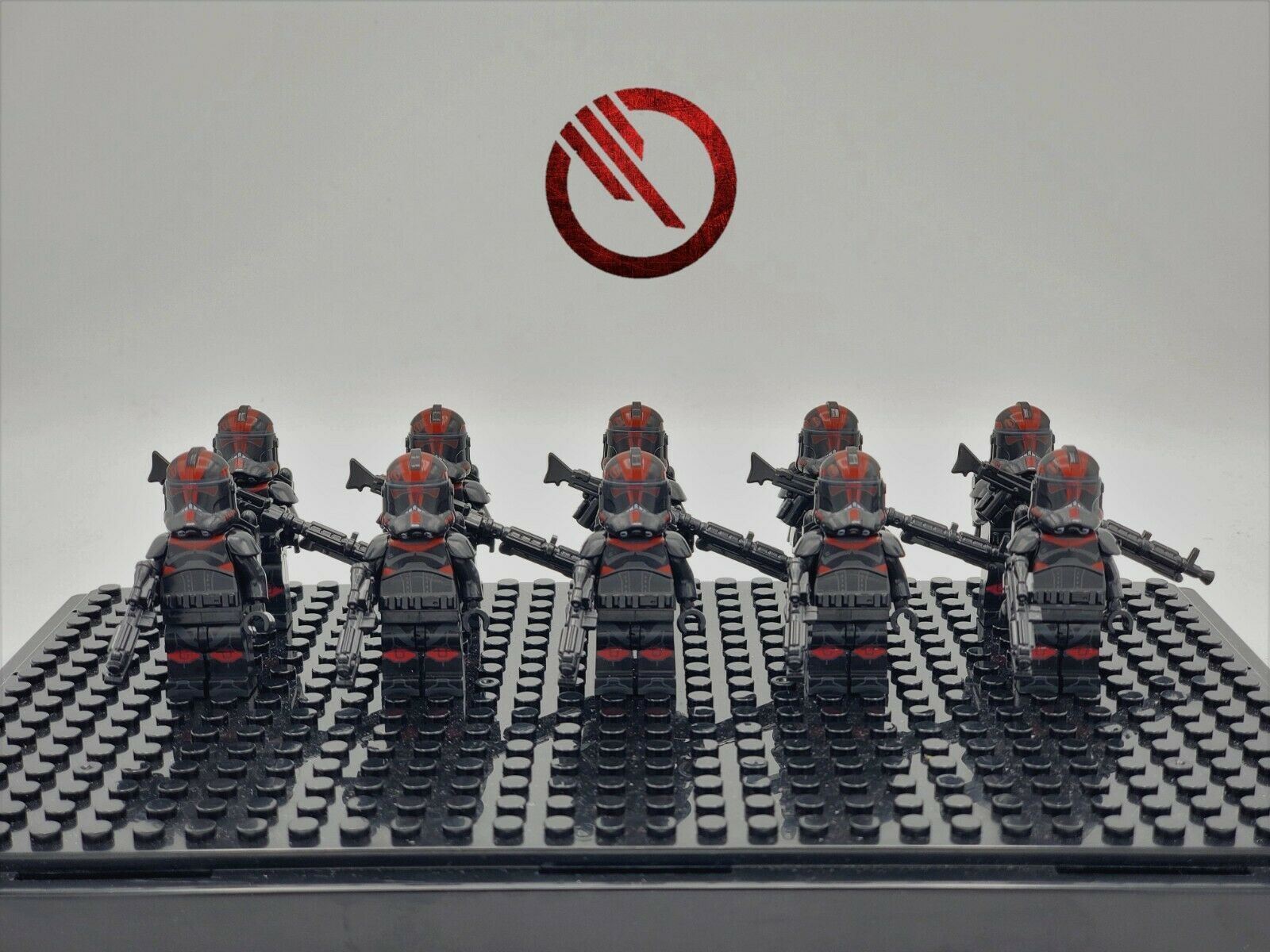 10Pcs Inferno Squad Clone Trooper Custom Star Wars Clone Wars Minifigures Toys