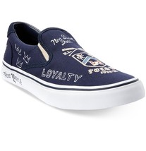 Polo Ralph Lauren Thompson Sneakers Yale Graphic Sneaker (SIZE 11.5) G-A-44A) - $55.95
