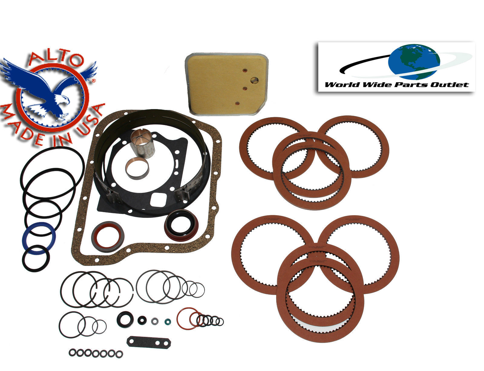 Dodge A727 Transmission Rebuild Kit High Performance LS Kit Stage 2 TF8