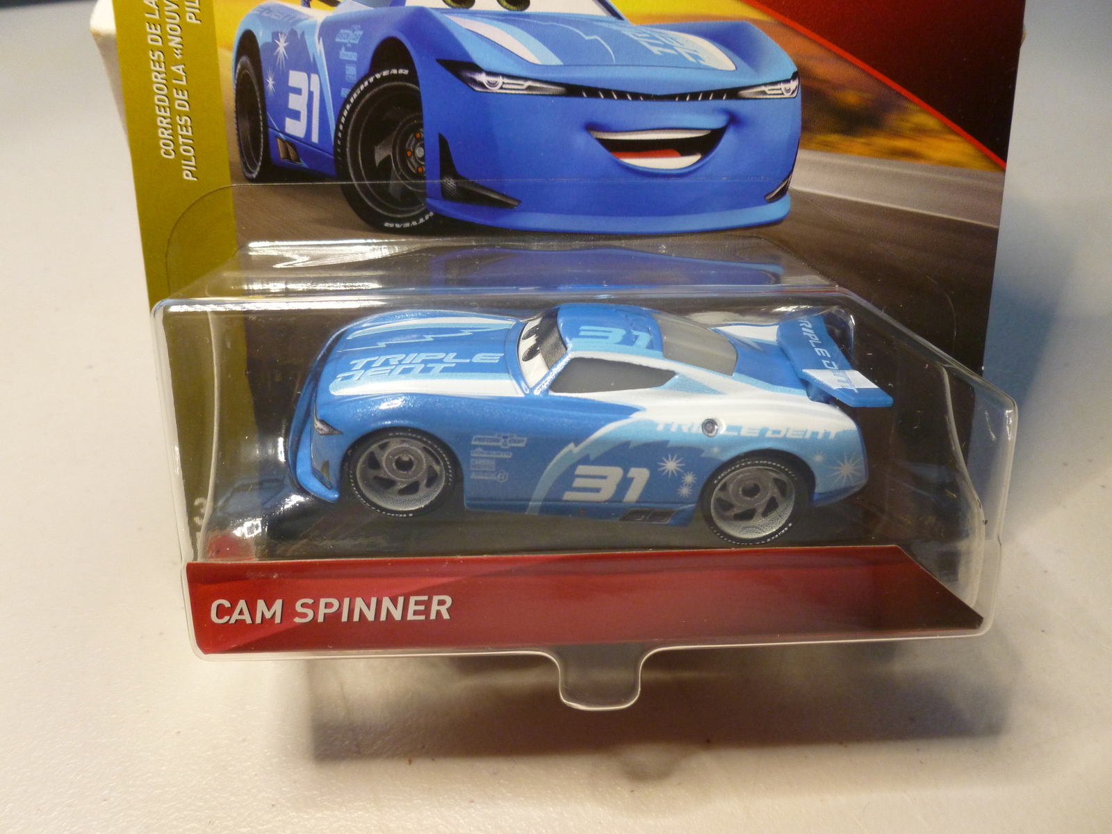 New Disney Pixar Carsnext Genpiston Cup Racers Cam Spinner Diecast Vehicle Diecast And Toy 8759