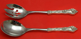 Intaglio By Reed and Barton Sterling Silver Salad Serving Set HHWS 2pc C... - $177.21