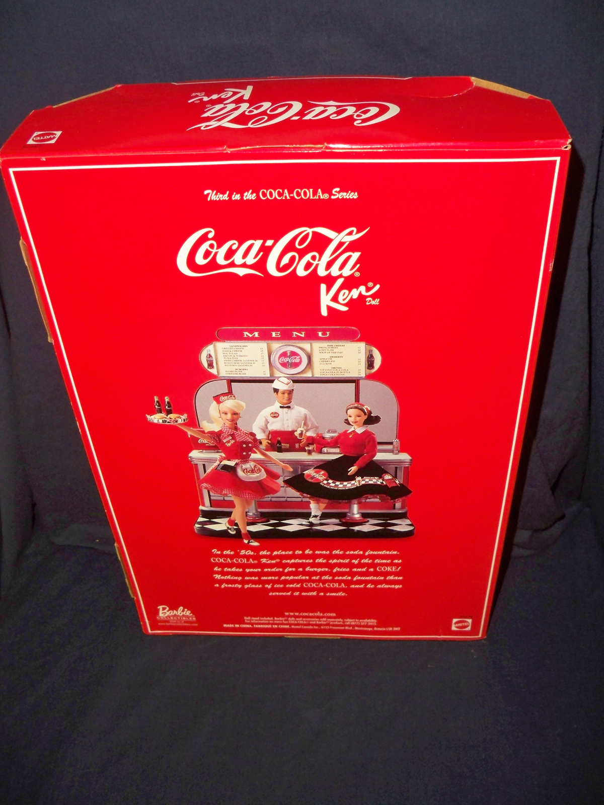 coca cola ken doll