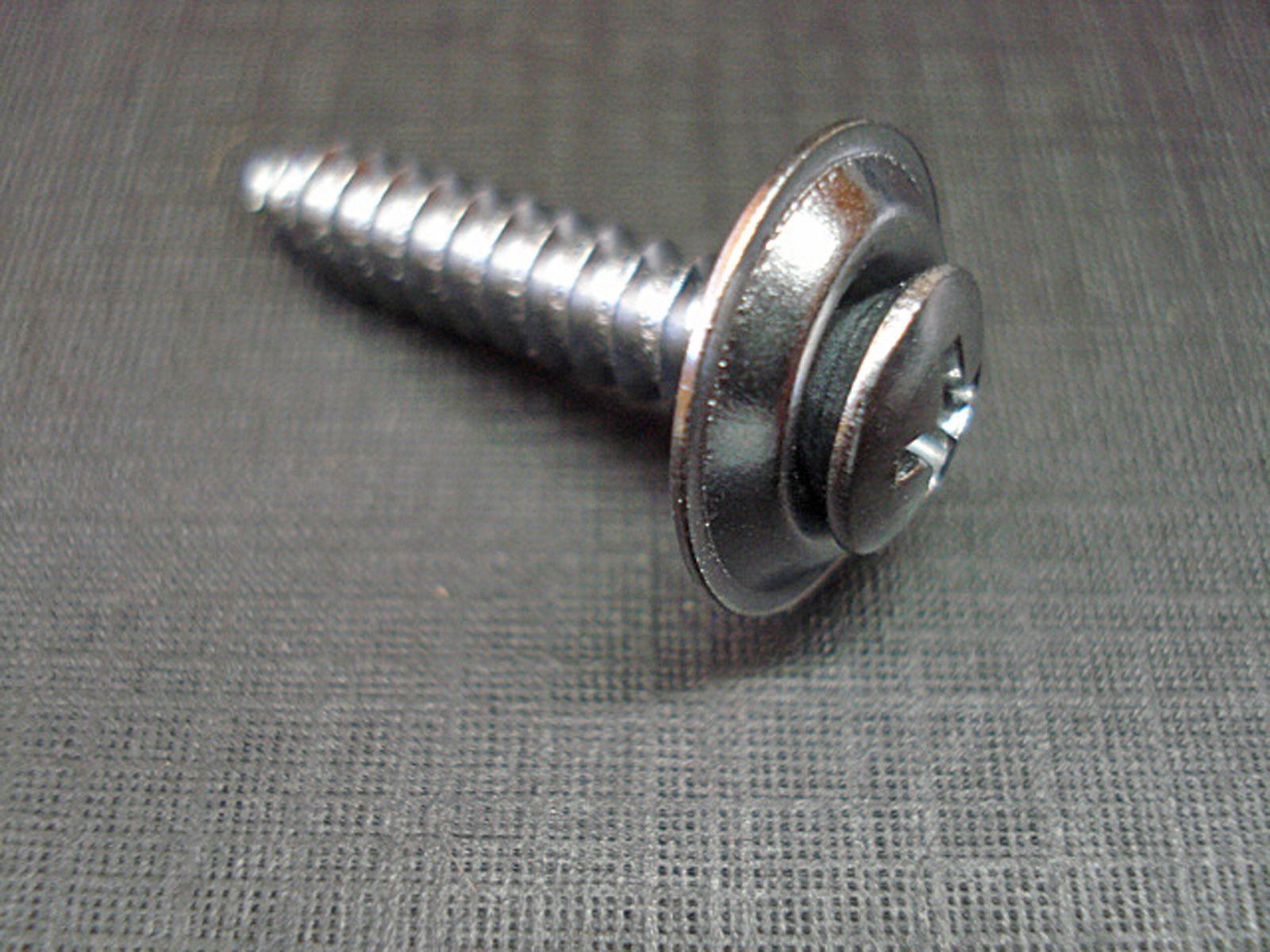 25 pcs #8 x 3//4/" w//#6 head stainless kick panel door interior trim screws GM