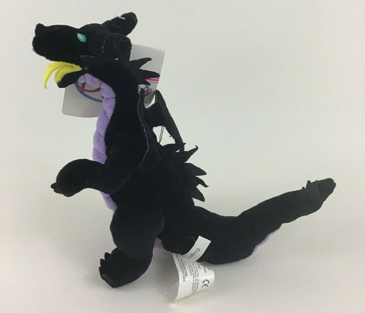 Disney Store Sleeping Beauty Dragon Bean Bag Plush Stuffed Toy Vintage